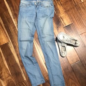 MNG by Mango light faded skinny jeans